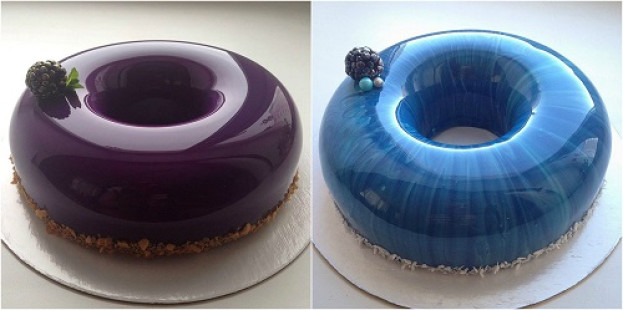 Bolo Glace Espelhado