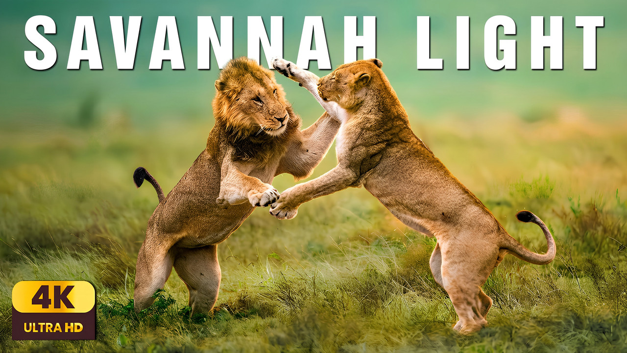 Life Beneath the African Sun | Relaxing Wildlife & Warm Savannah Ambience