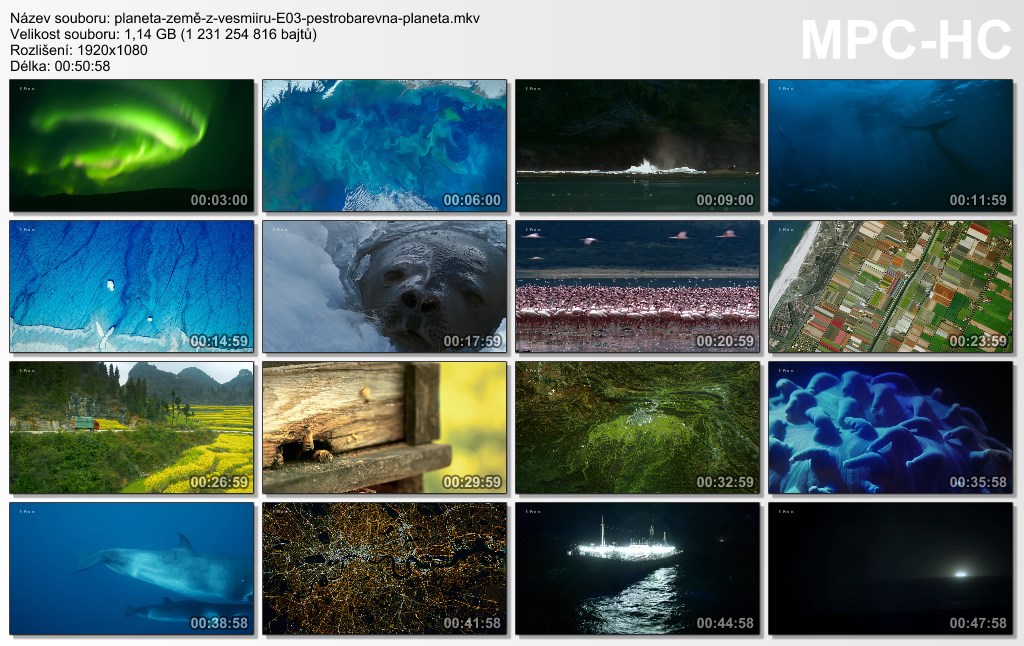 Planeta Země z vesmíru / Earth from Space / CZ