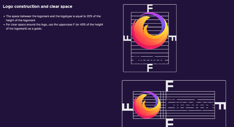 charte graphique Firefox logo
