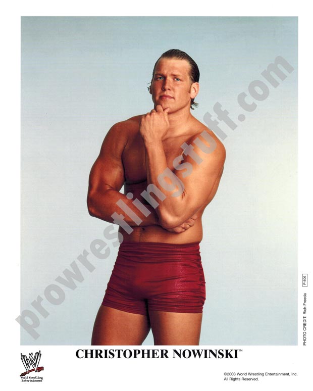 Christopher Nowinski P-806 WWE 8x10 promo photo