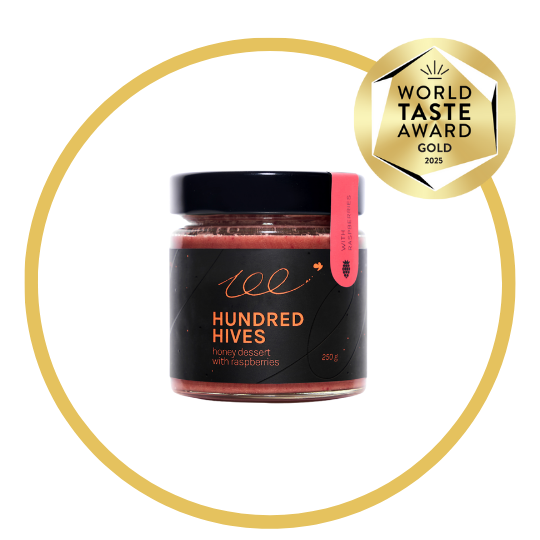 HUNDRED HIVES - HONEY DESSERT - RASPBERRIES