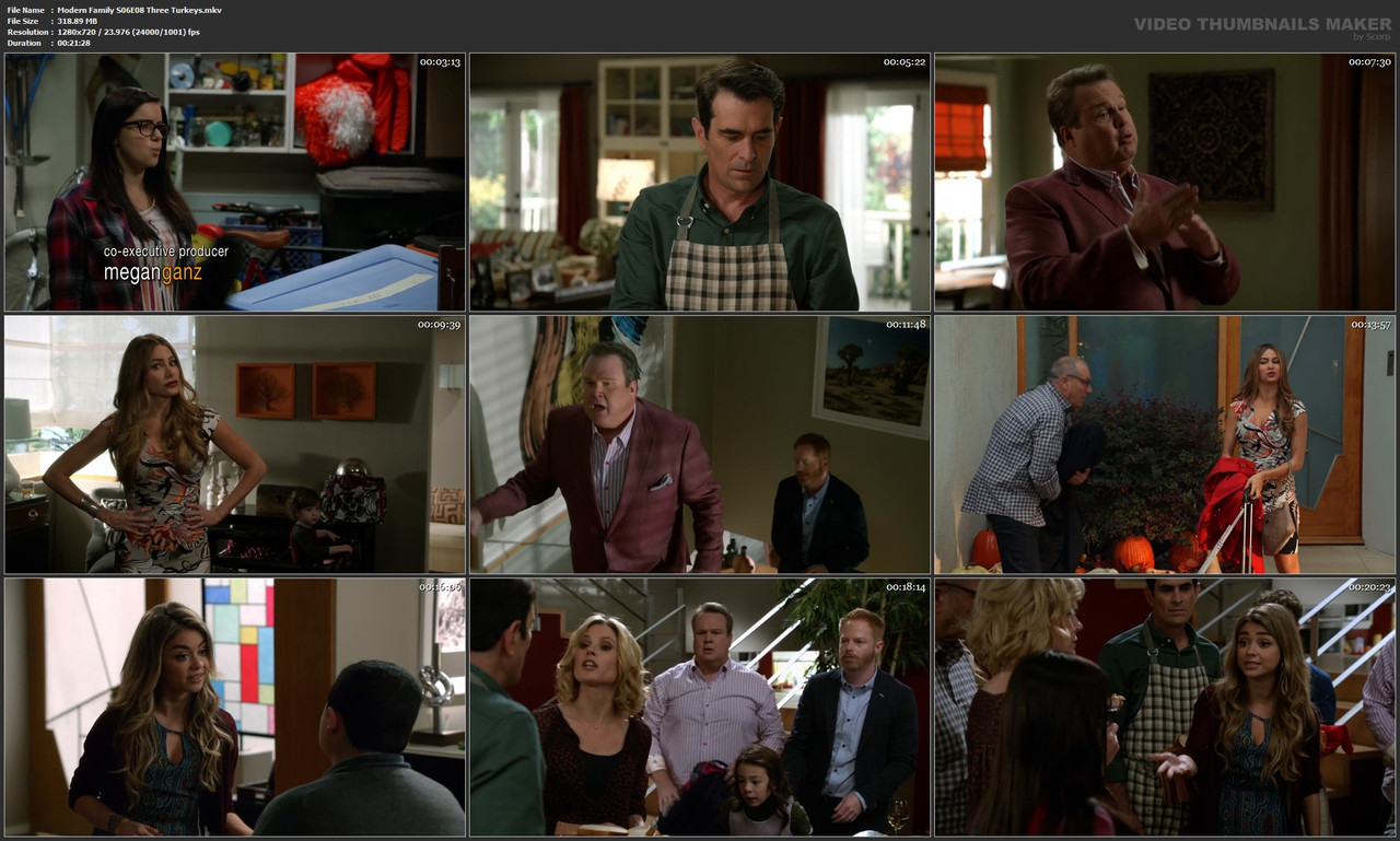 Modern Family S06E08 Three Turkeys.mkv
