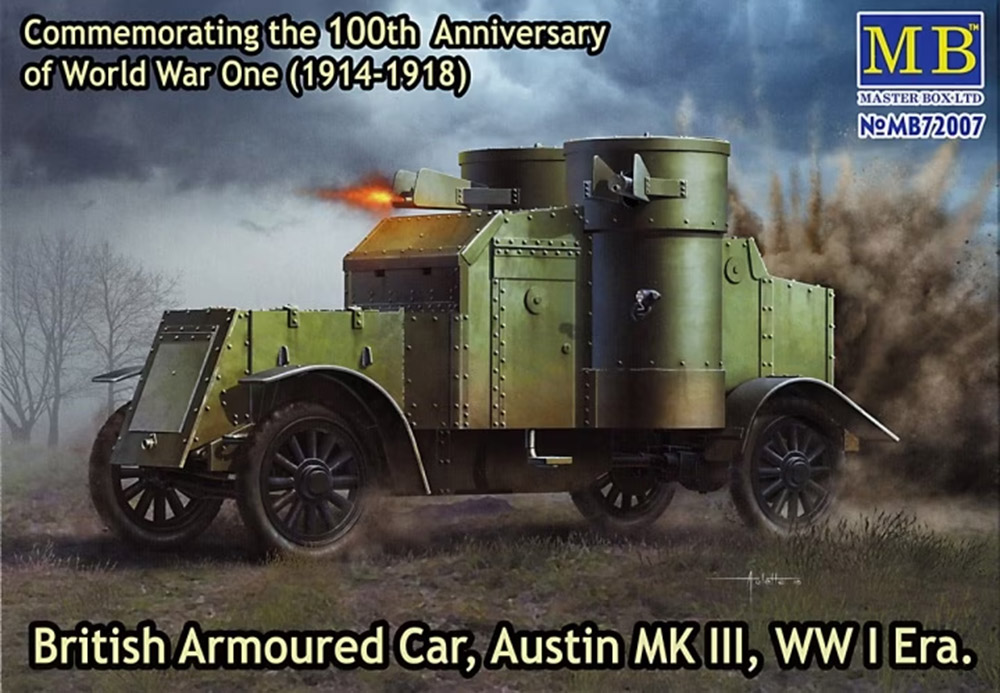 [Masterbox] Austin Mk III - FINI BoxArt