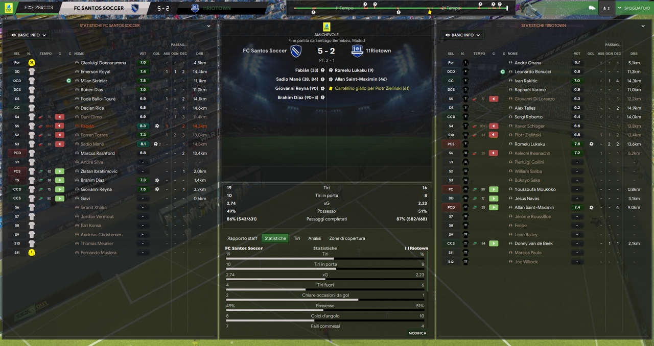 FC Santos Soccer - 11Riotown_ Riepilogo-2