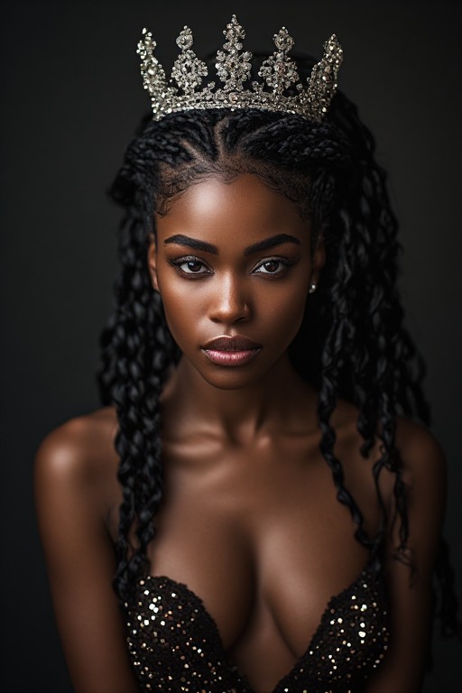 Naked-ebony-Queen-crown-sharp-(34)