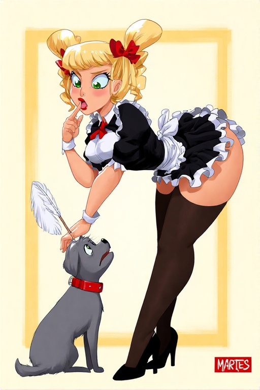 Frank-Cho-art-sexy-blonde-pinu-12