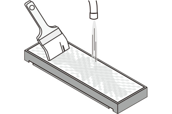 Як користуватися алмазною пластиною для вирівнювання водних точильних каменів Shapton 50100, зображення 06