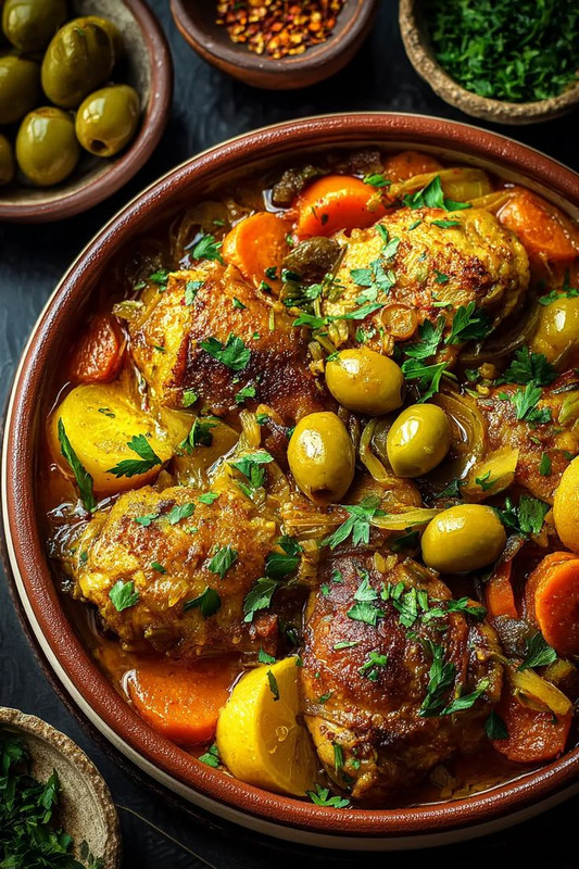 Traditional Chicken Tagine