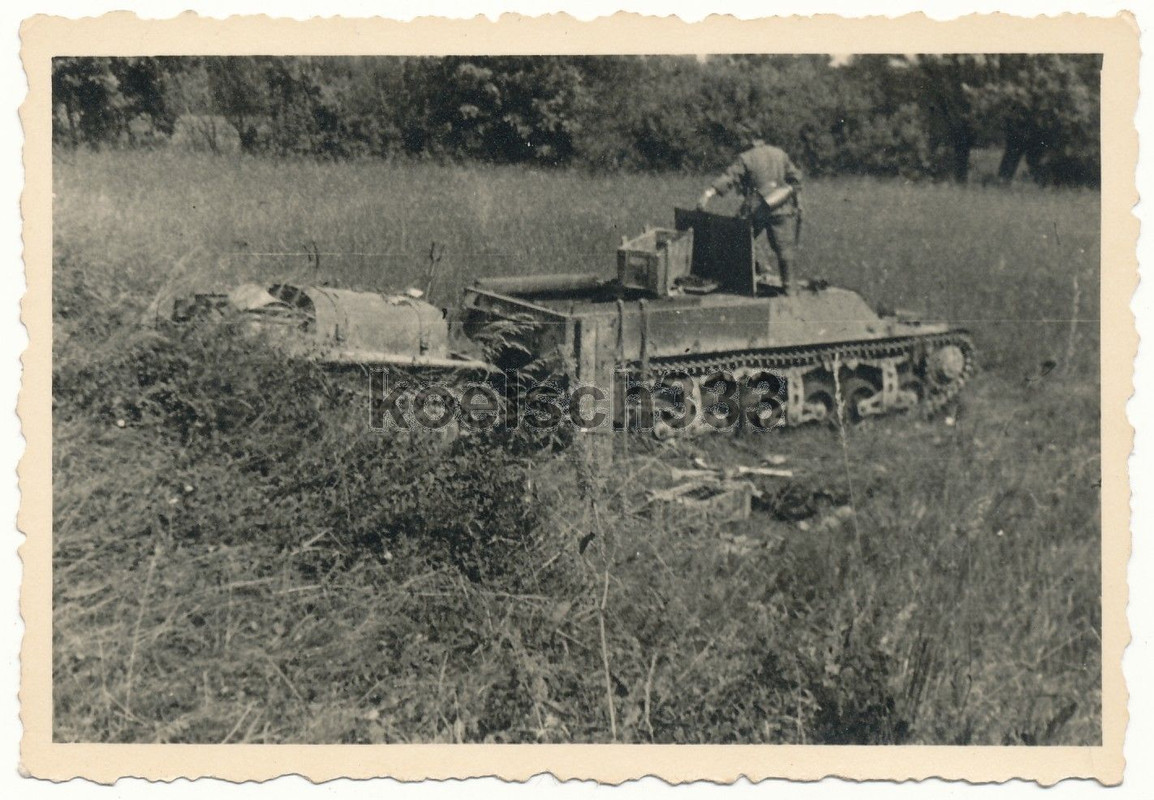 Beute Panzer französischer Lorraine 37 L Schlepp