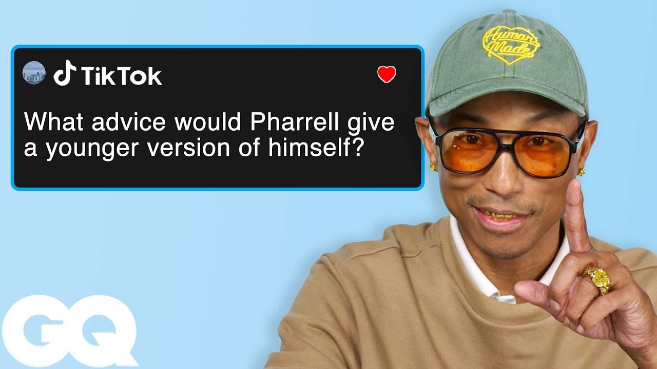 Pharrell On GQ’s ‘Actually Me’ Drops New Nickname & Talks Legendary Collaborations [Video]