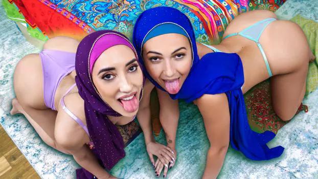 HijabHookup – Chloe Amour, Mira Luv – Cultural Assimilation: Mom’s Tantric Sex Lessons