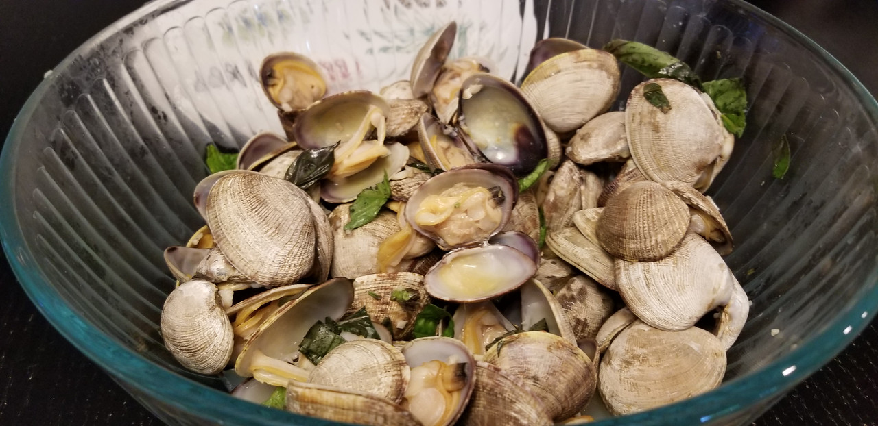 ăn đi mấy bé Clams