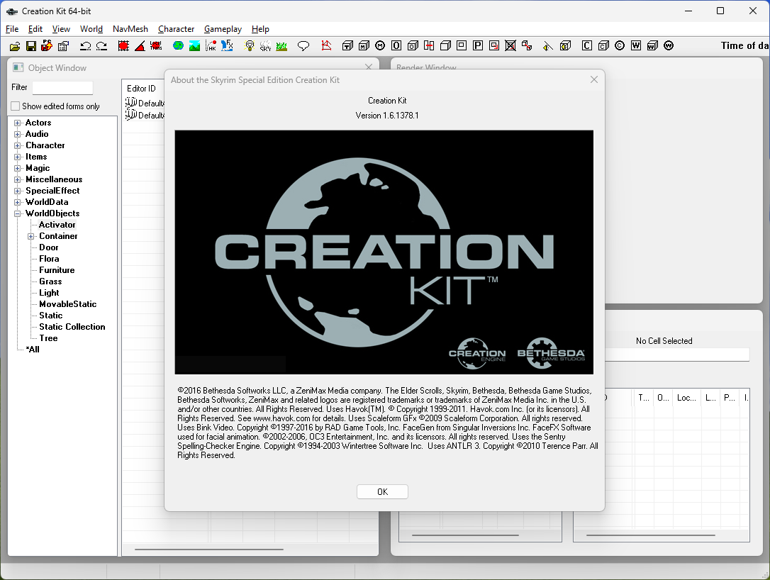 Skyrim Special Edition Creation Kit