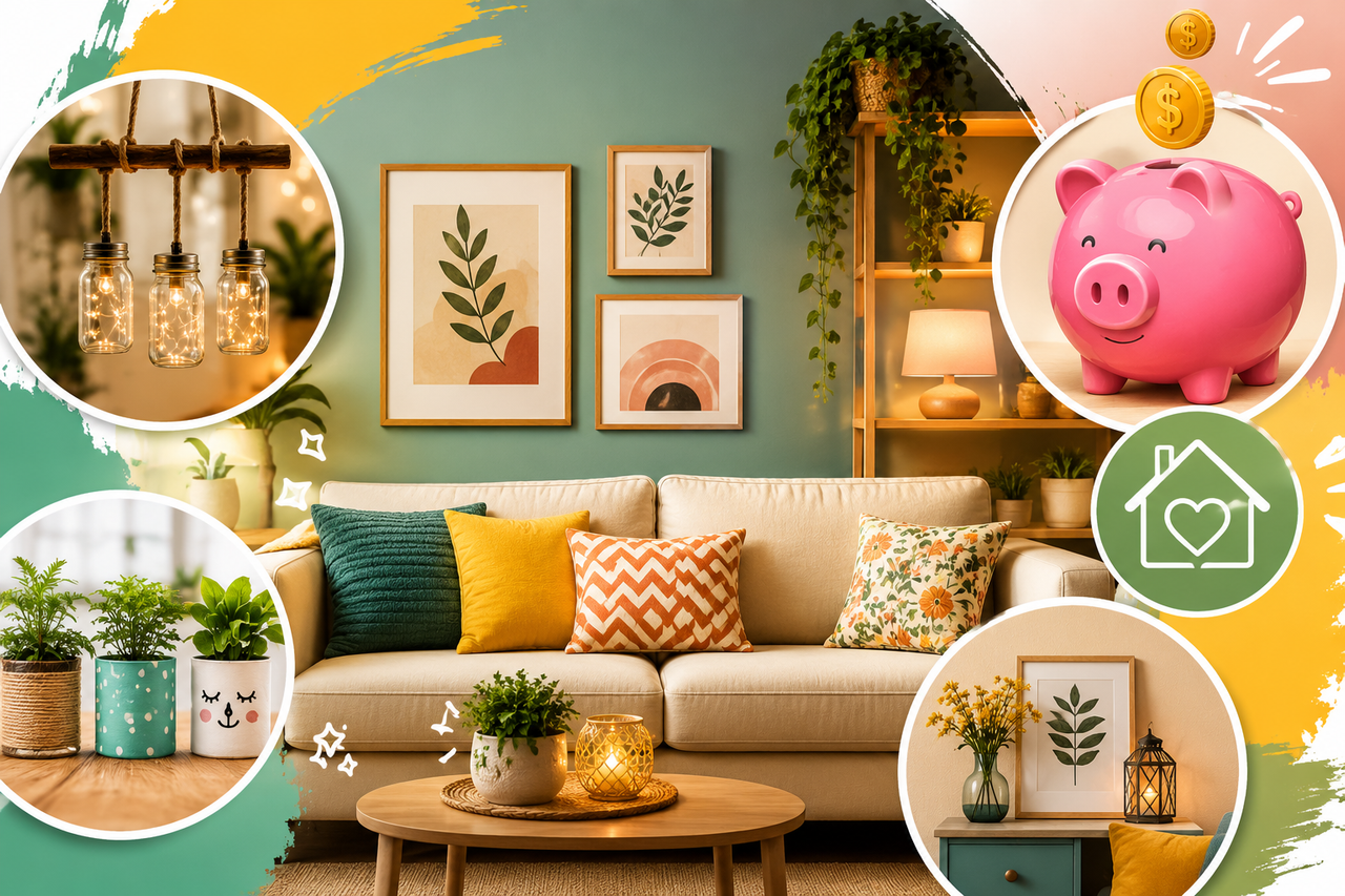 How to decor home in low budget