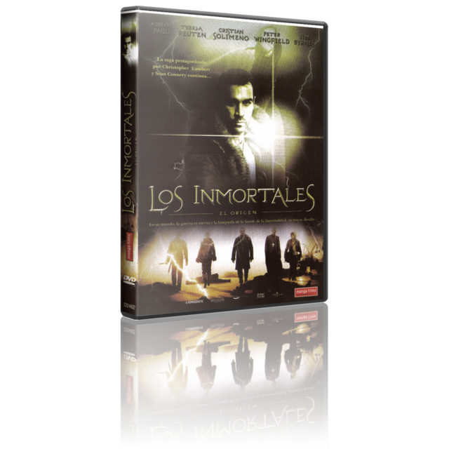 Portada - Los Inmortales: El Origen  [DVD9 Full Full][Pal][Cast/Ing][Sub:Cast][Aventuras][2007]