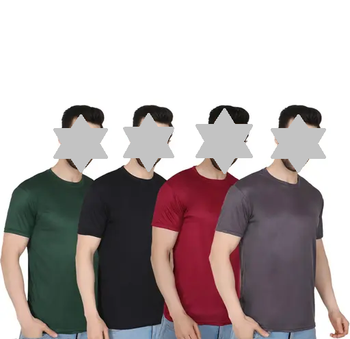 Drifit round neck tshirts pack of 4
Color 3 (R303)
