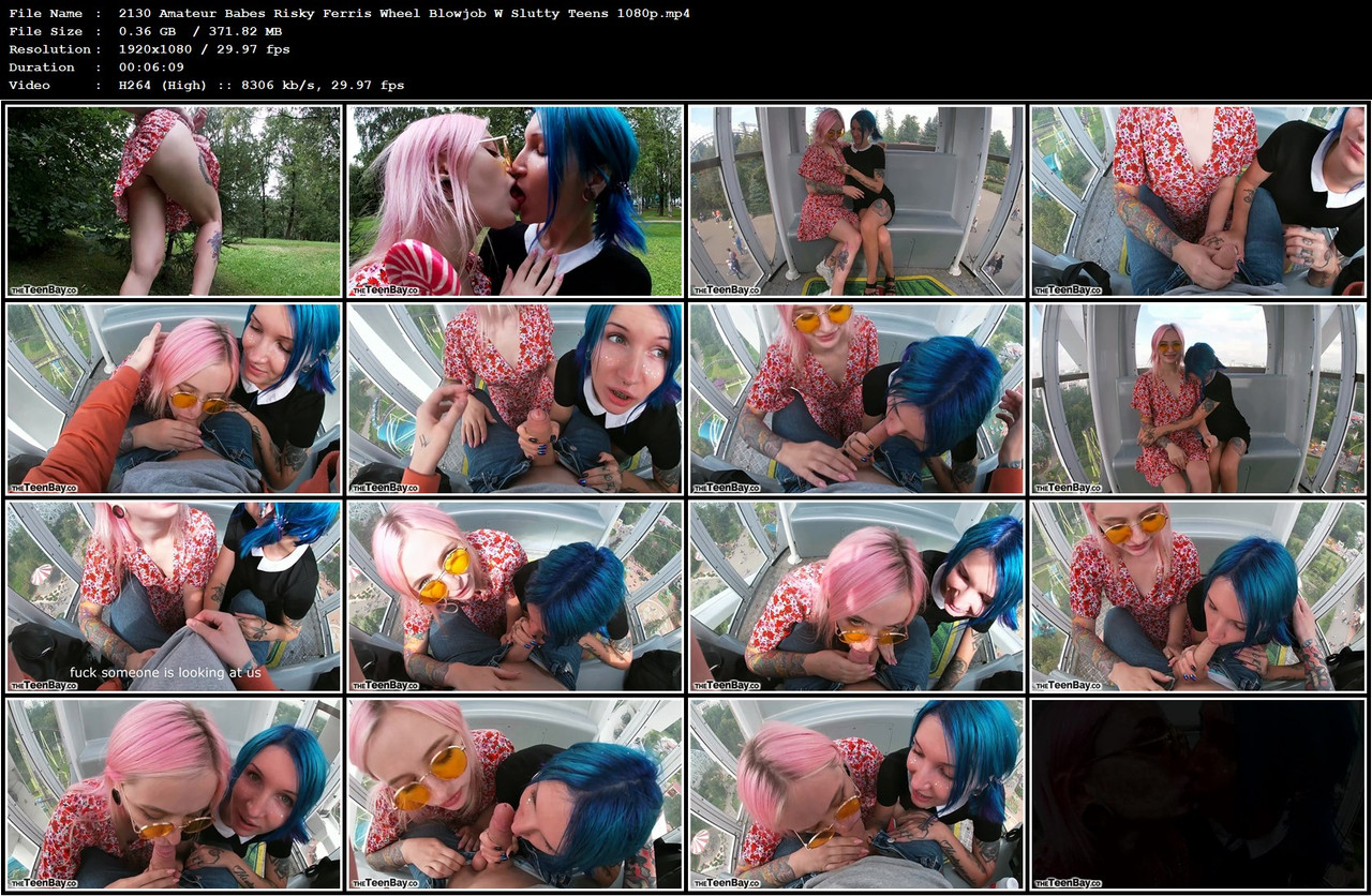 2130 Amateur Babes Risky Ferris Wheel Blowjob W Slutty Teens 1080p mp4