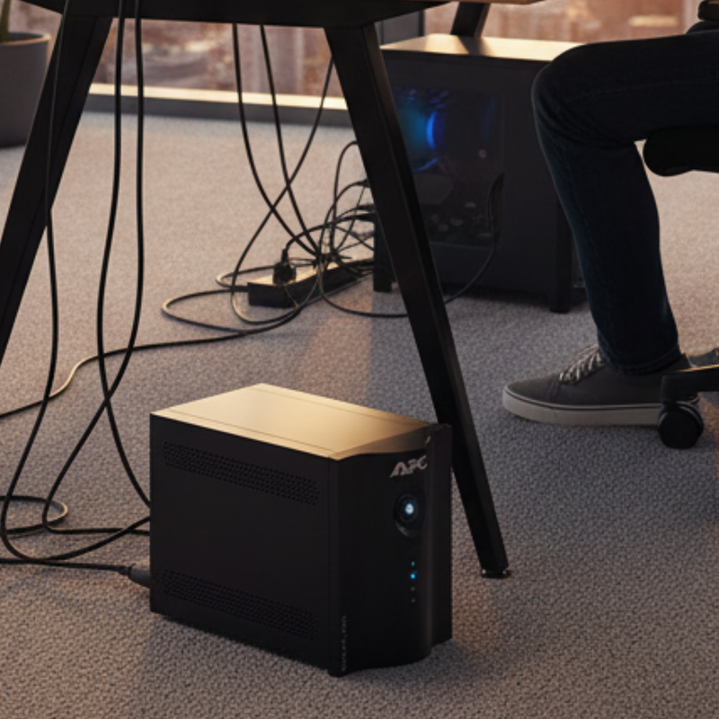 Diagrama do Estabilizador Inteligente (AVR) da APC