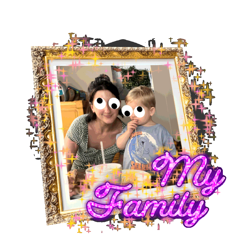 picture frame of my family click gif