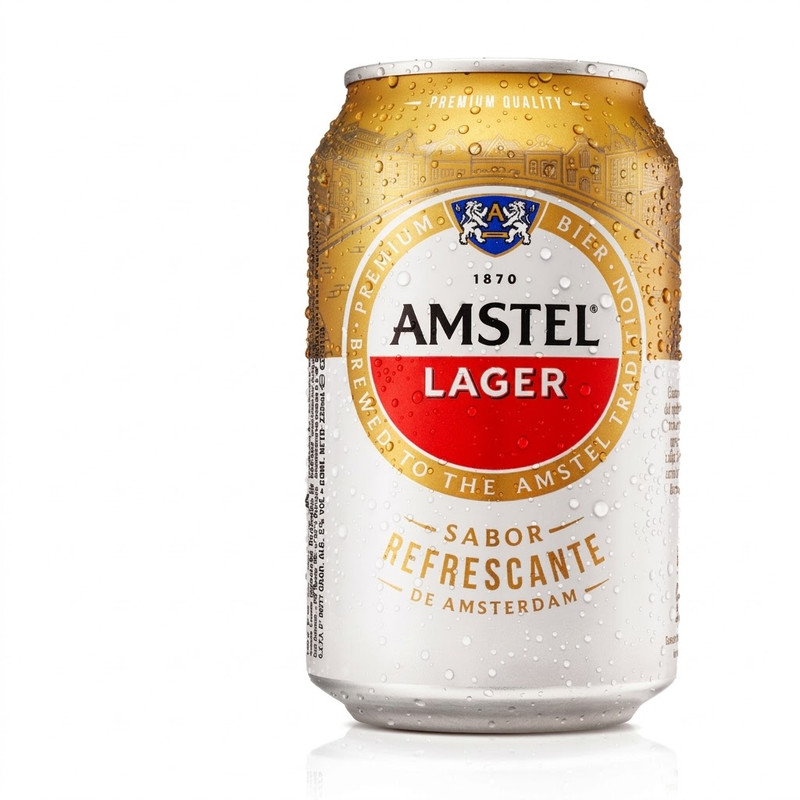 Cerveza Amstel Lager (330 Ml.)