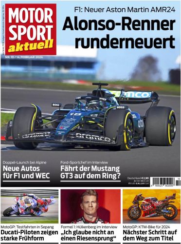 Motorsport aktuell Magazin No 10 vom 14  February 2024