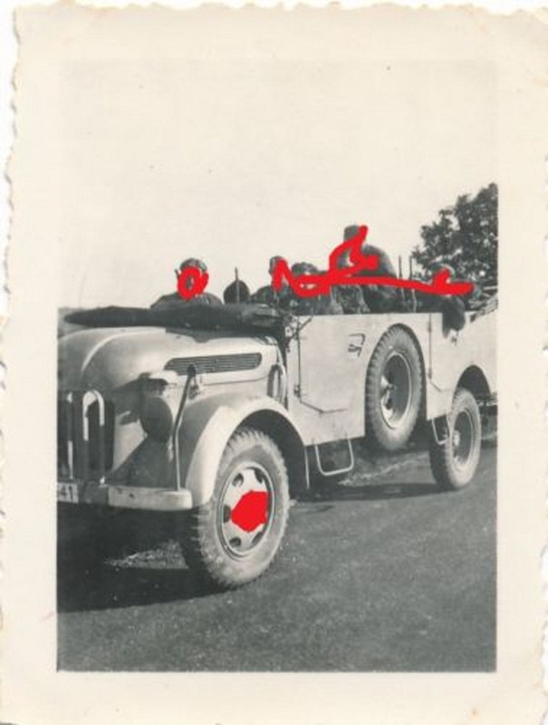 Schwerer Steyr Einheits PKW deutscher Kübelwagen