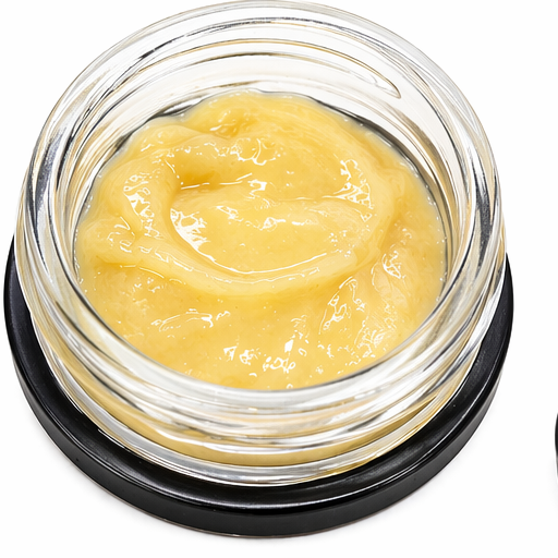 Buy Soiku Bano cold cure live rosin 3.5g jar at BayFarmz. Premium solventless rosin from fresh-frozen flower and ice water hash. Terpy strains like Blockberry, RS11, Dunk Envy. Creamy texture for dabbing. Nationwide delivery.