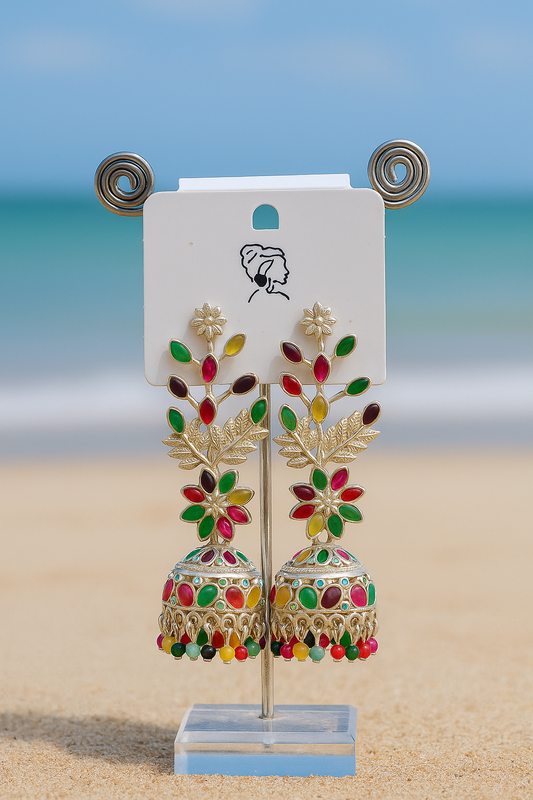 Rangita Blossom Jhumkas