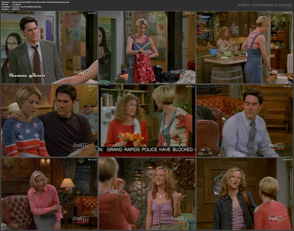 Dharma & Greg S05E06 Try to Remember This Kind of September.mkv