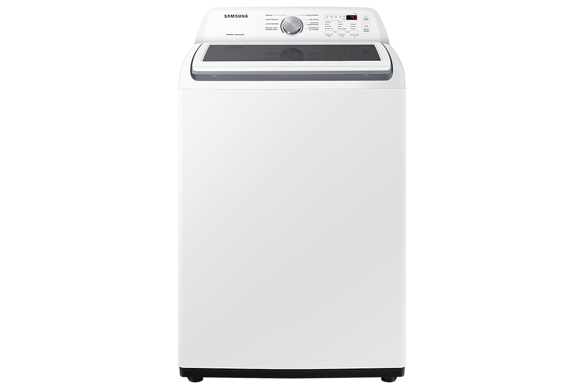 Lavadora Samsung de 20kg carga superior blanca con tecnología Digital Inverter