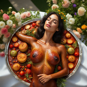 Garden wedding wom served Blackh 0 48