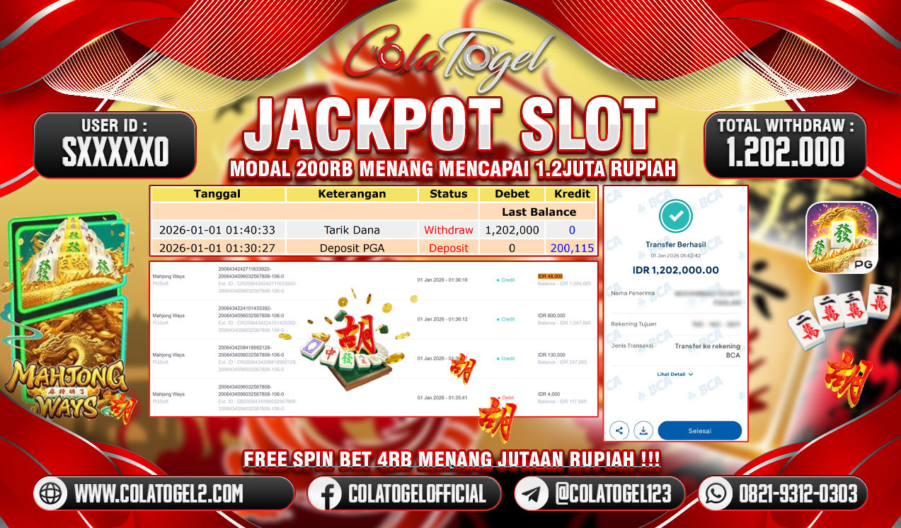 JACKPOT SLOT GACOR!!
