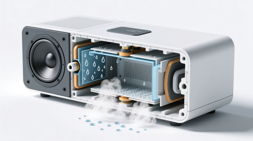 Профилактика влаги в кухонных аудиоустройствах