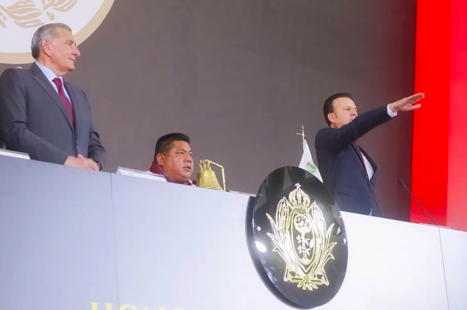Esteban Villegas asume gubernatura; asisten lÃderes del PRI, PAN y PRD