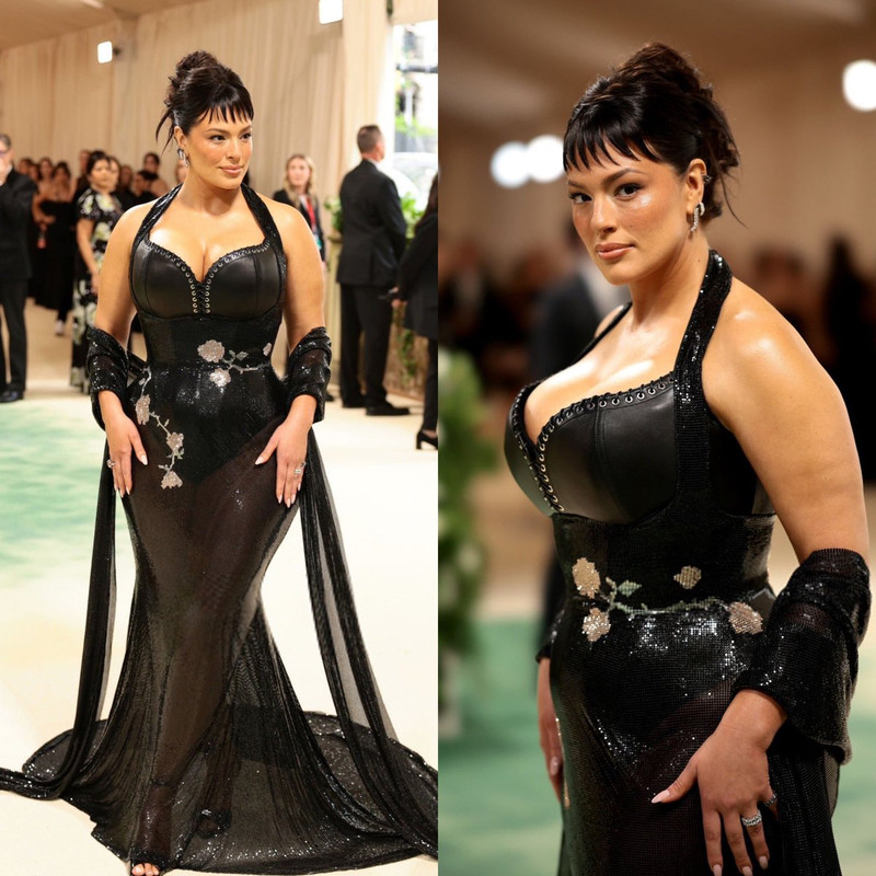 Ashley Graham in custom jewelry by Ludovic De Saint Sernin and Jared