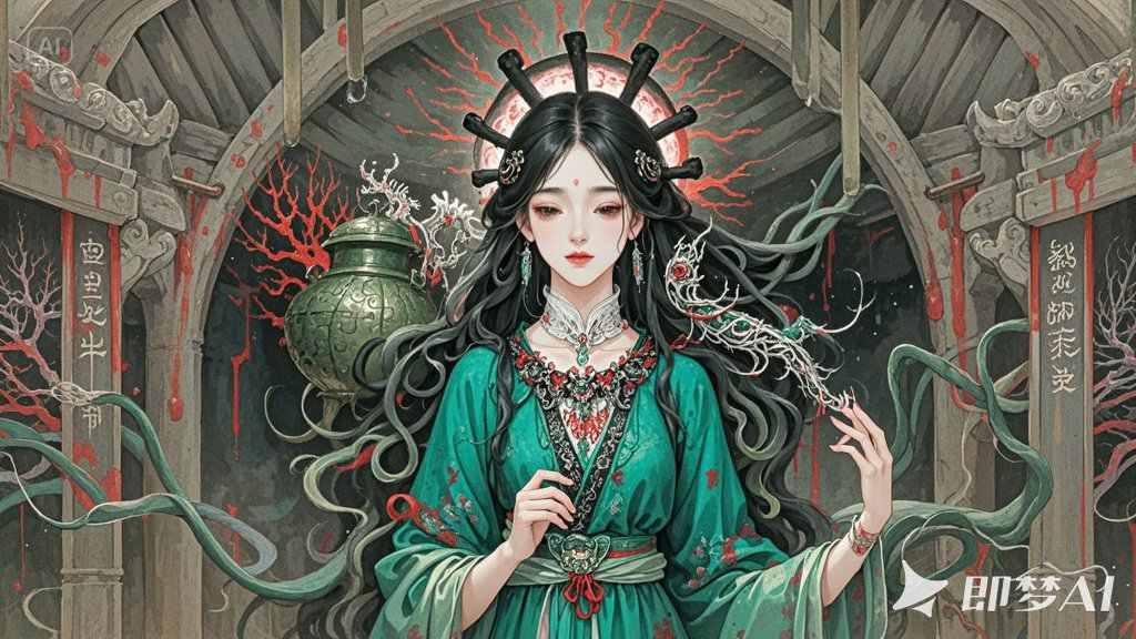 老太太恶咒引惨祸，全家接连遭横死，只剩智障孙子守空屋(图1)