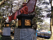 Monkey mascot of Wendit Recreational Park