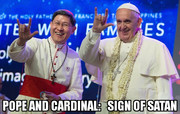 Pope - Sign of Satan