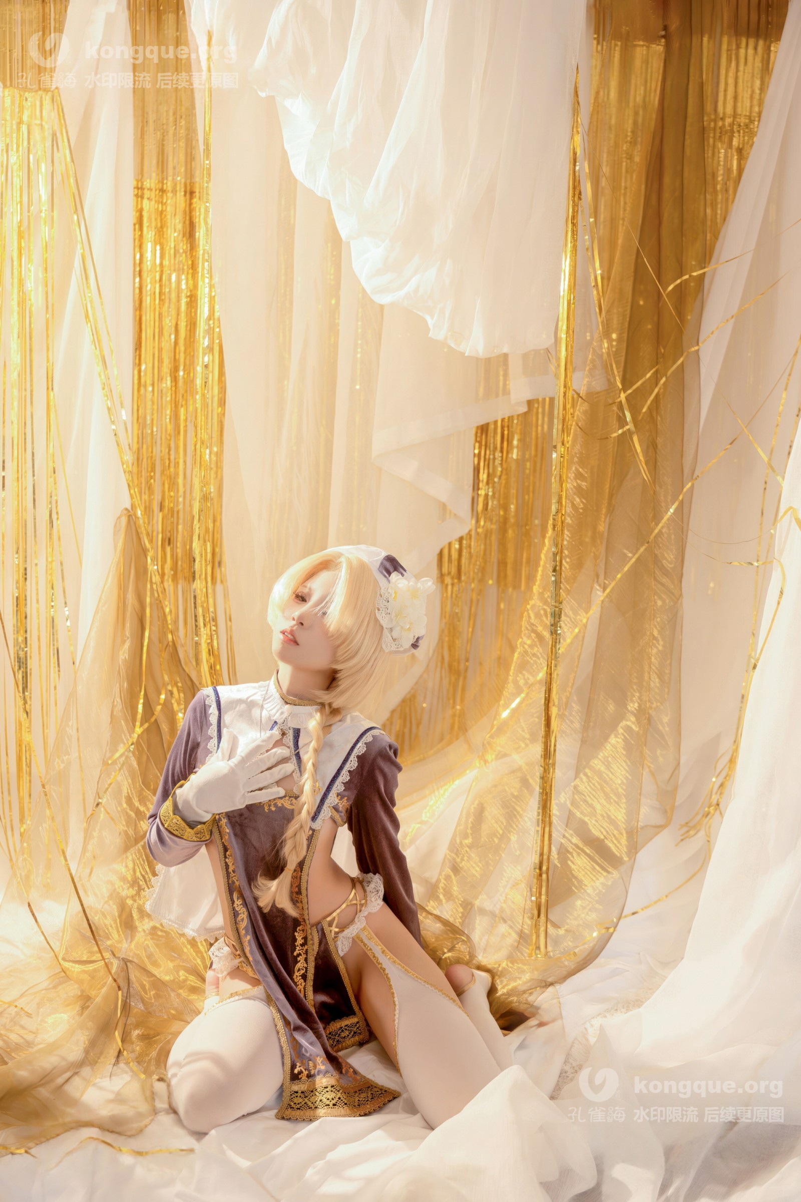 纸悦Etsu_ko《娼年贞德》Cosplay 写真合集｜暗黑主题高清套图[64P-640.9M]插图1