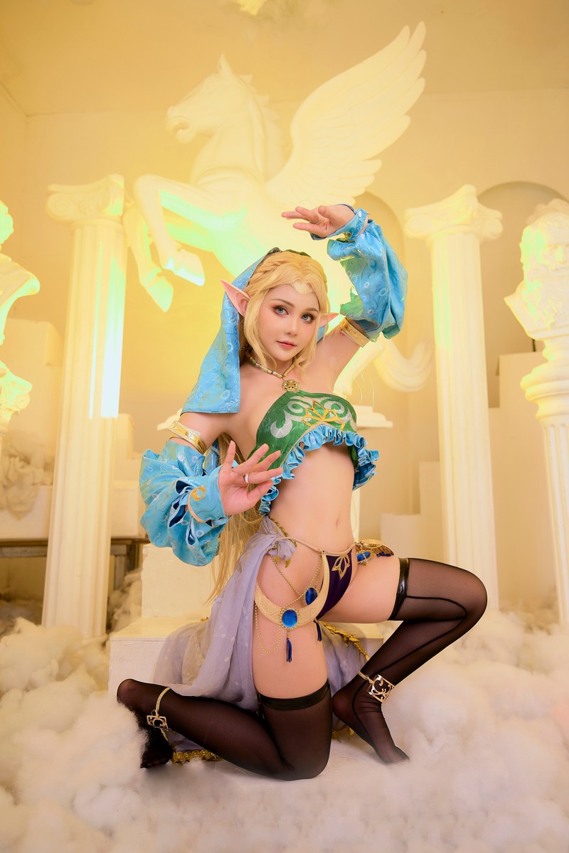 Joyce Lin2x Princess Zelda Cosplay 写真图集 24P插图