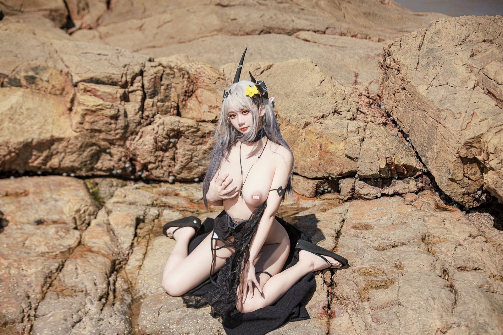 阿雪雪写真明日方舟泥岩高清写真（59P / 1G）角色Cosplay合集插图7