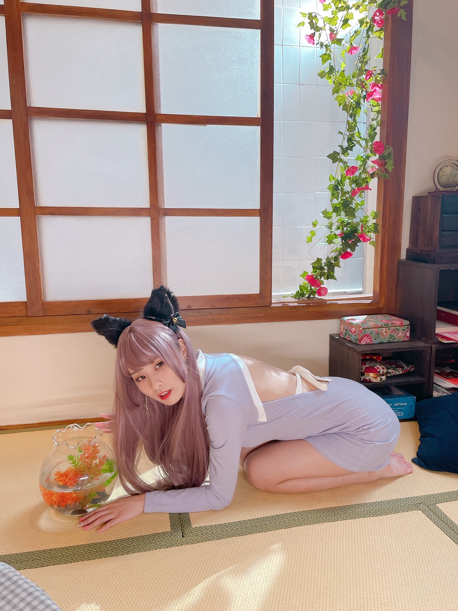 泥泥汝 猫女 主题 Cosplay 写真＋视频合集｜高质量图集（372P｜12V｜1.09GB）插图5