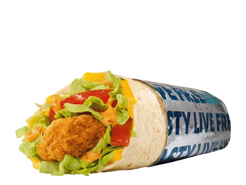 Cheesy Baja Crispy Tender Wrap