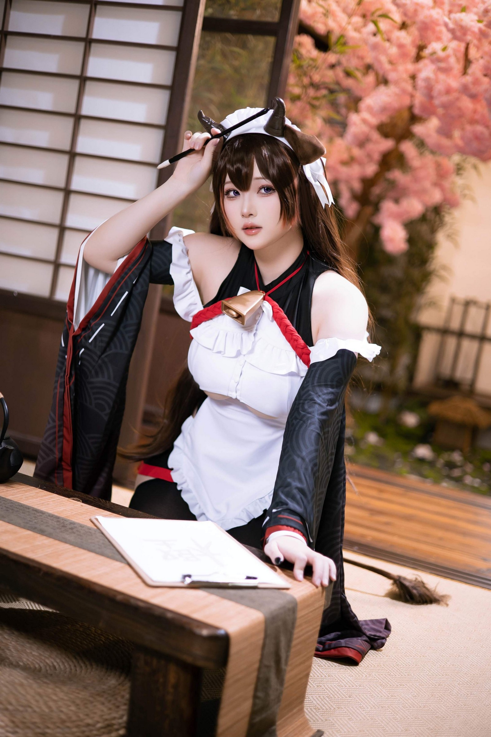 屿鱼 Yuyu 碧蓝航线 㭴 Cosplay 写真图集（17P｜28MB）插图4