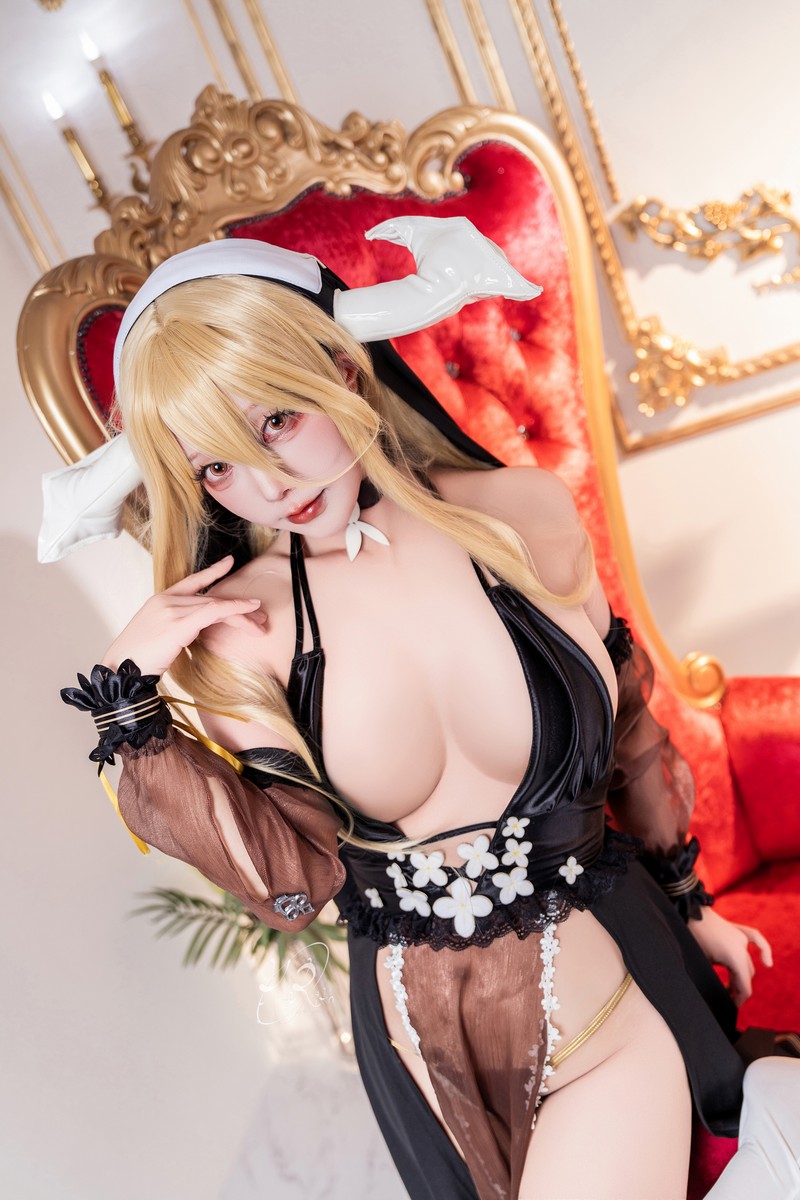 切切Celia 冤仇 Avenger Cosplay Azur Lane 写真 38P插图7