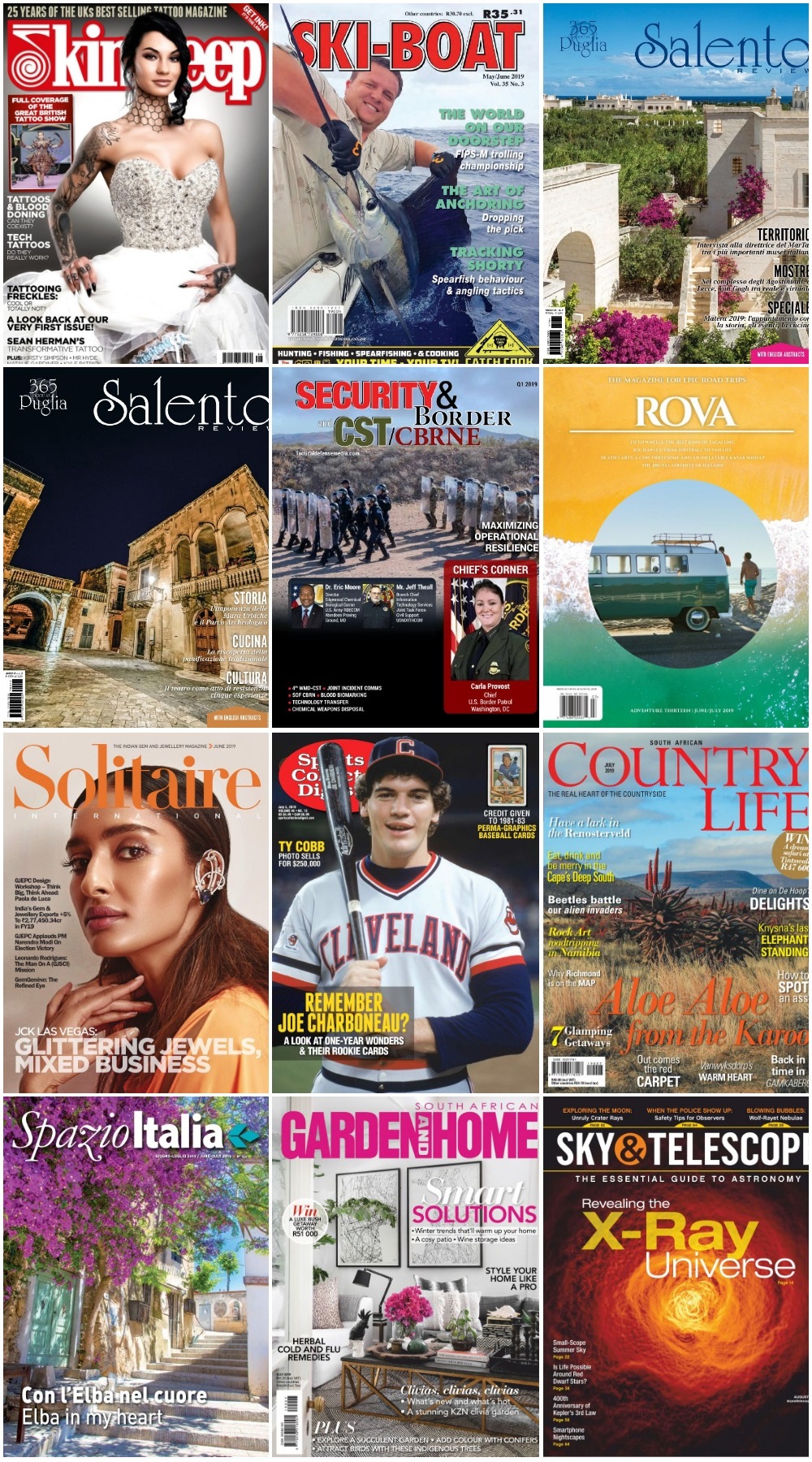 40 Assorted Magazines - June 29 2019