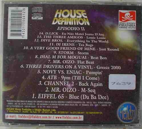 05/01/2023 - House Definition Vol. 02 By DJ Ricardo Guedes - FieldZZ (1999) Back