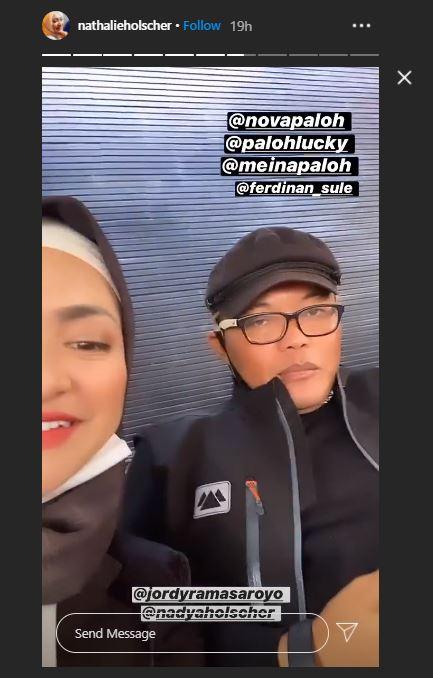 View Dj Nathalie Holscher Calon Istri Sule Komedian Mualaf Background