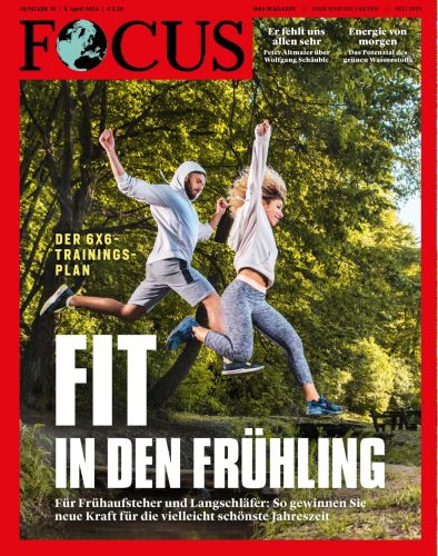 Cover: Focus Nachrichtenmagazin No 15 vom 05  April 2024
